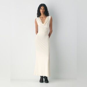 Aritzia Tango Maxi Dress in Light Birch (NWT)